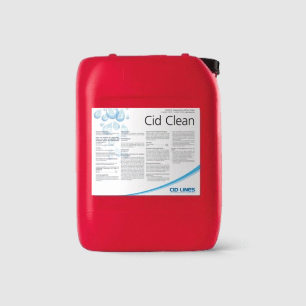 CID CLEAN to skuteczny środek czyszczący na bazie nadtlenku wodoru, przeznaczony do dezynfekcji systemów wody pitnej w hodowli zwierząt. Usuwa osady wapnia, żelaza, biofilm, zanieczyszczenia organiczne i pozostałości leków oraz dodatków paszowych. Idealny do czyszczenia linii pojenia drobiu, trzody i bydła.